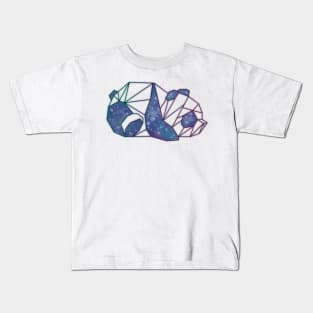 Panda origami galaxie Kids T-Shirt